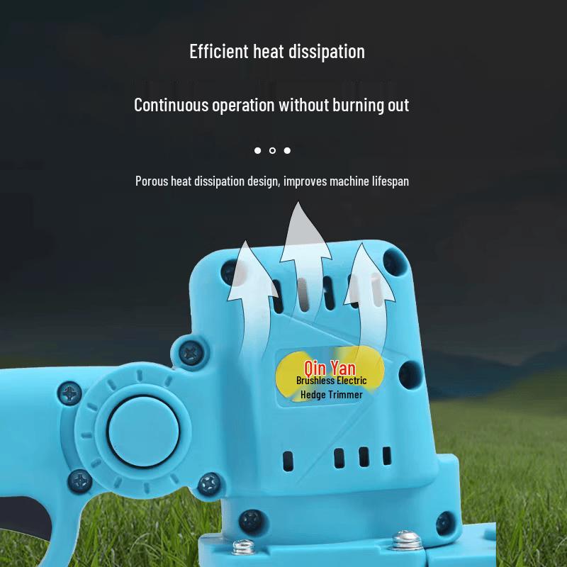 Qinyan Cordless Pole Hedge Trimmer CN plug (adapter included)