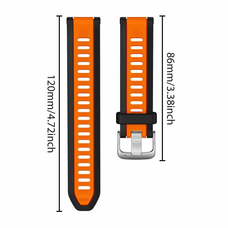 Quick Release 20mm Band For Garmin Forerunner55/Vívoactive 5/(Forerunner 165/245/645 Music)/Vivoactive 3 Music