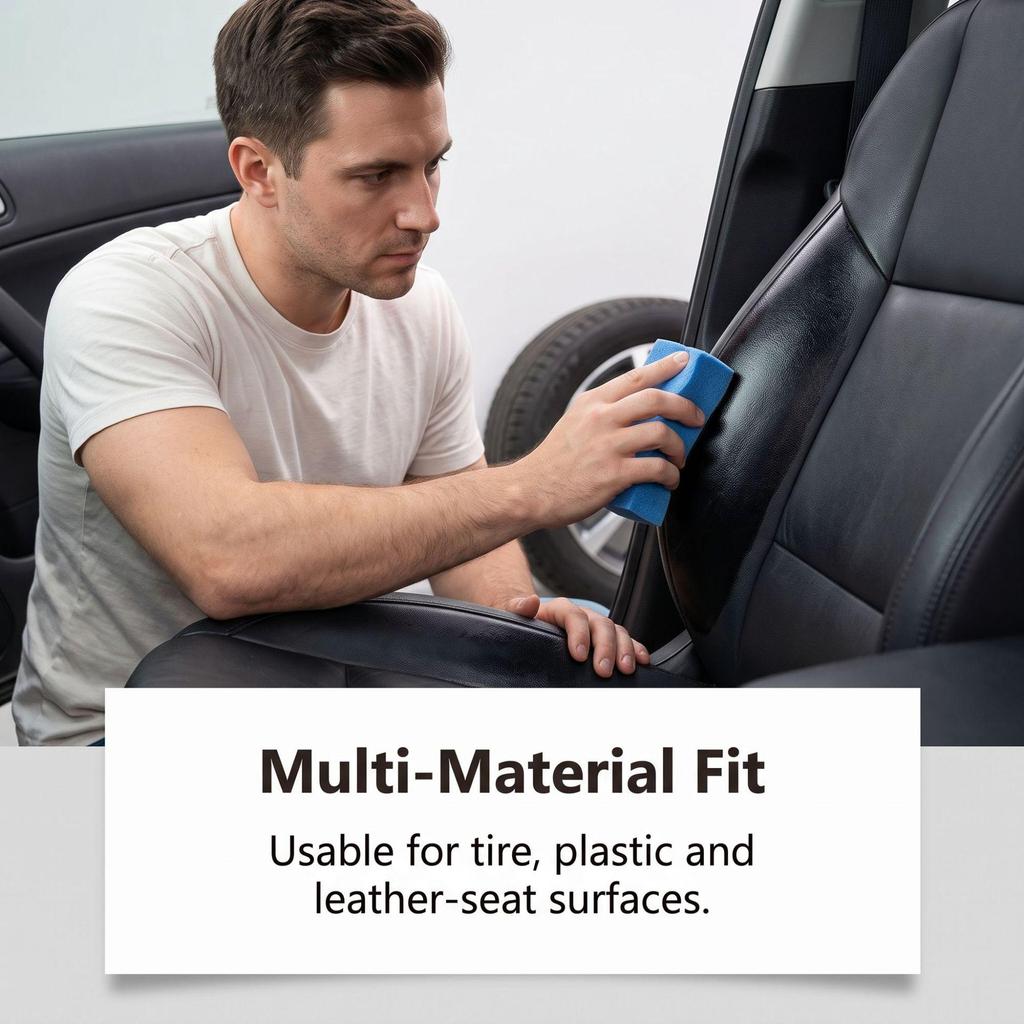 Versatile Car Cleaner for Tires, Paint, Glass & Interior