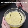 1/2Pcs Stainless Steel Wave Potato Masher - Ideal For Kitchen Vegetable And Fruit Puree - Kitchen Essentials,Durable Kitchenware