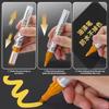 Waterproof Non-Fading White Black Red Paint Pen Graffiti Touch up Tire Marking Quick-Drying Marker for Auto Body Repair