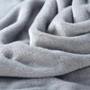 Solid Color Cloud Mink Flannel Blanket - Perfect for Office Naps and Air-Conditioned Rooms