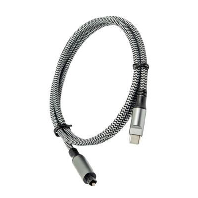 כבל סאונד דיגיטלי סיב אופטי מתאם שידור ממיר USB C ל-SPDIF עבור אביזרי מחשב נייד