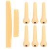 Acoustic Guitar Pins Pegs Guitar Bone Saddle Nut Guitar Parts Replacement Tool Accessory