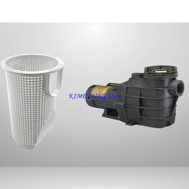 L5BD Ersatzkorb Poolpumpen Filterkorb Hohe Kapazität Schmutzsammlung Wetterbeständige Kunststofftextur für Pool