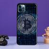 Custodia in Silicone Bitcoin per iPhone 13 Mini 11 14 12 Pro Max 7 8 Plus X XR XS Max SE 2020 Guscio per Telefono