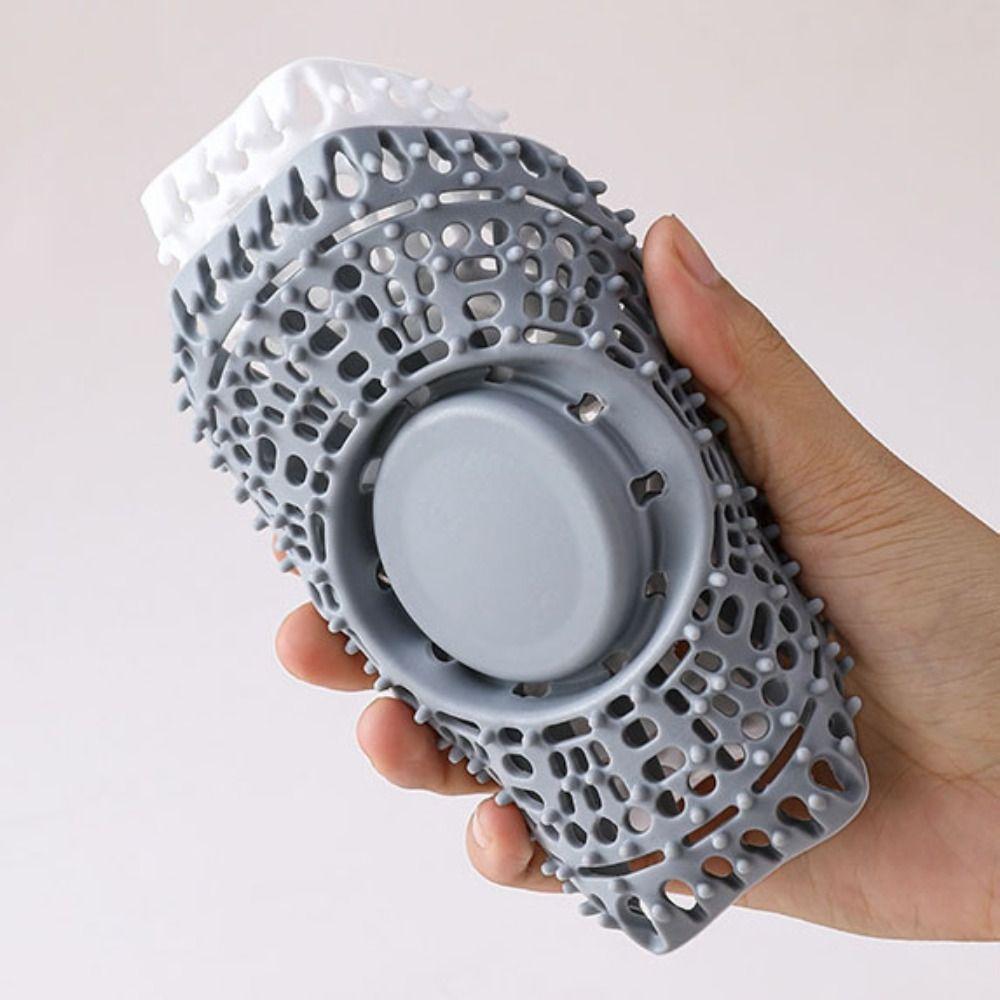 2pcs Fine Filter Hair Catcher Stopper Round Shape Floor Drain Cover Strainer  Kitchen