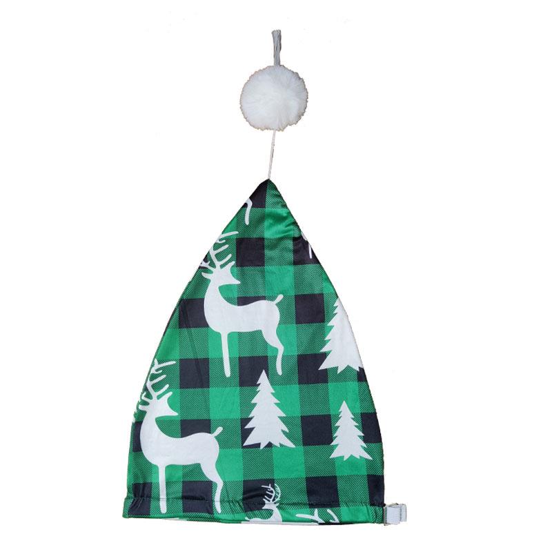 Elegant europeisk och amerikansk julmössa med tofs