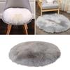 Ultra Soft Plush Round Rug Mat Fluffy White Carpet for Living Room Home Decor and Bedroomr Bedroom and Kids Room 30cm 50cm