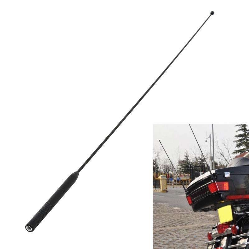 Waterproof Motorbike Tail Antennas Easy Installation Universal Rear Box Antennas Clear Communication Simple Installation