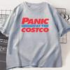 Panic At The Costco Graphic T-shirts Costco Lovers Tee Fashion Women T Shirt Streetwear Tshirt Women Clothing Tee