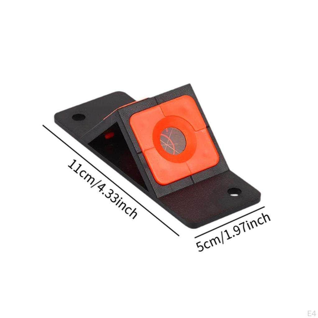 45 Degree Angle Reflection Prism Measurement Plaquette Easy to Install Survey Tool for