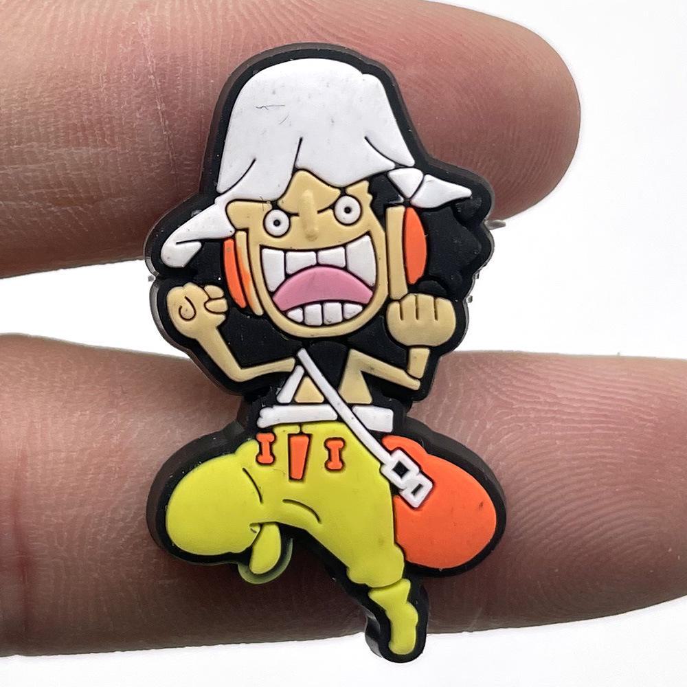 

Милі ПВХ шарми для взуття One Piece - М які пластикові декоративні аксесуари для садового взуття