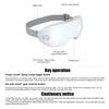 Steam Eye Massager with Hot And Cold Compress Ultrasonic Mist Spray for Dry