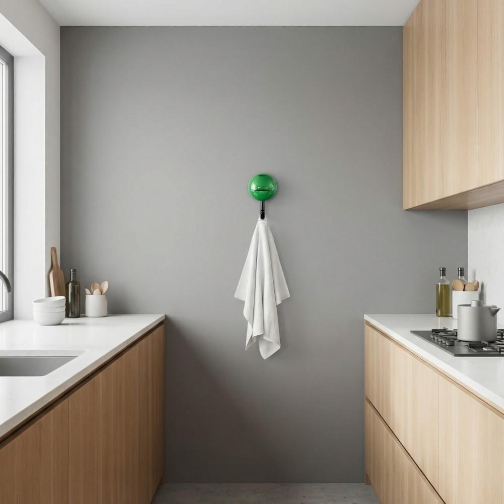 Round Head Suction Cup Hooks Plastic Kitchen Storage Hooks Wall Towel Hooks  Bathroom