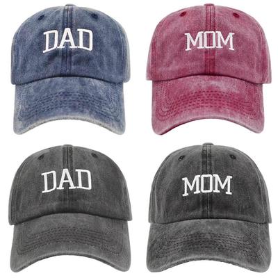 Bonés de Copa Mole Para Homem Mulher Algodão Lavado Boné Snapback PAI MÃE Bordado Boné de Beisebol Esportes ao Ar Livre Viseira Chapéu de Sol