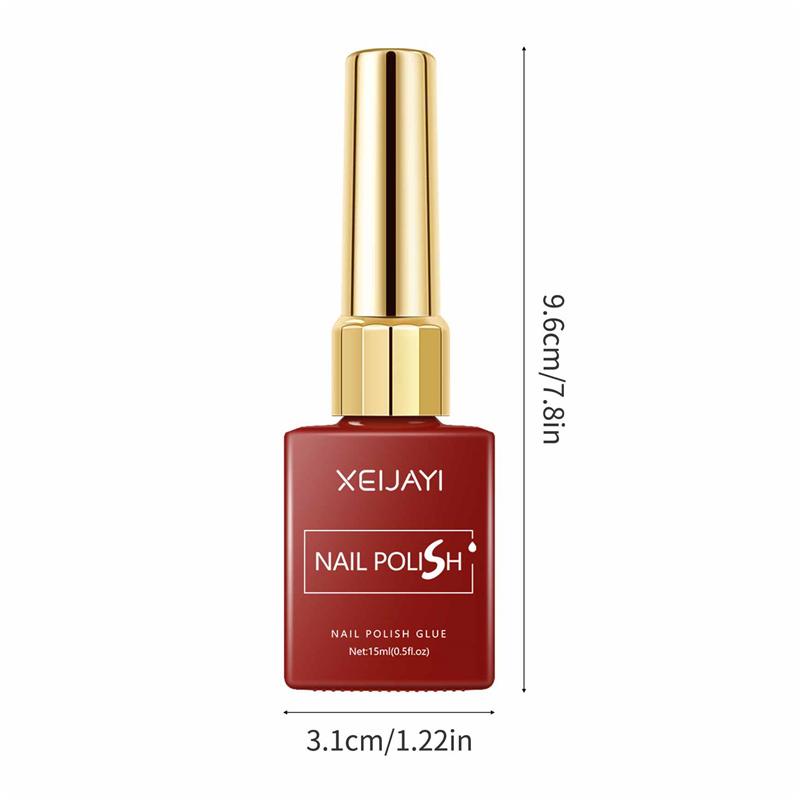 15ml Salon Professional Red UV/LED Curable Long-Lasting High Gloss Gel Nail Polish Kit