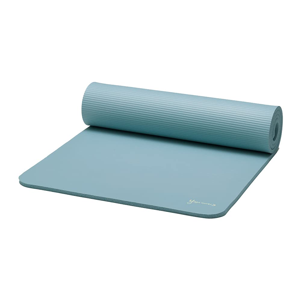 

Коврик для пилатеса Yogaworks Коврик для йоги 12 мм (мятный) мятный