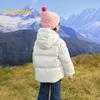 Balabala Girls' Winter Hooded Down Jacket