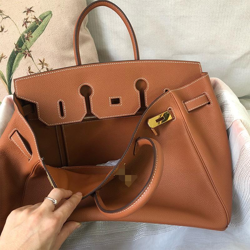 Leather Bag Classic 30 20 25 Platinum Bag Top Cowhide Premium Handbag Wedding Bag Women