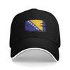 Bosnia Flag Symbol Casual Baseball Cap  Outdoor Sport Hip Hop Hats Summer Hot Sale Unisex Unisex Vintage Baseball Caps