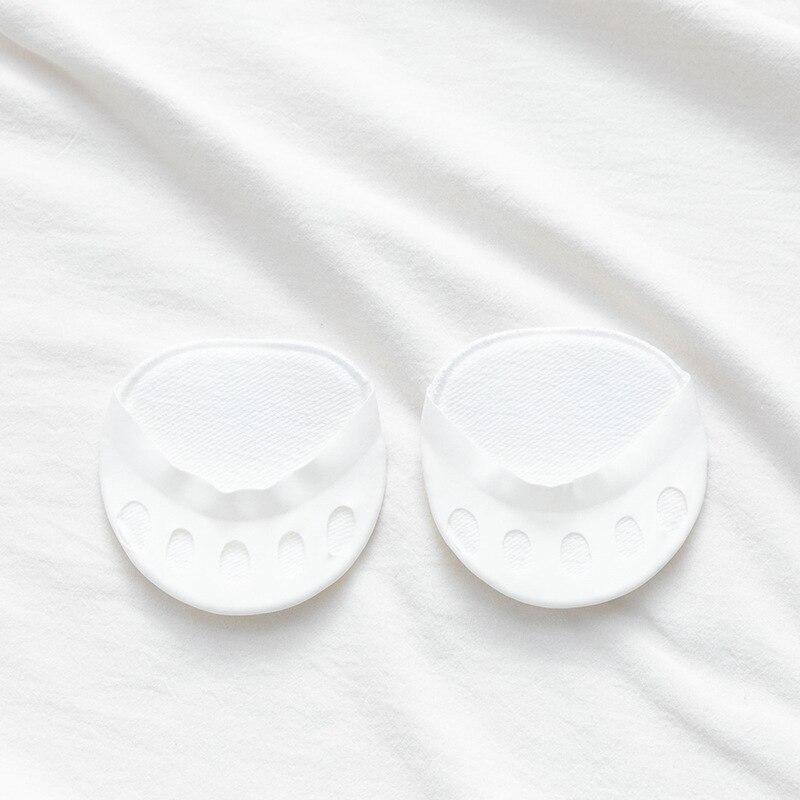 Almohadillas para el antepié de cinco dedos para mujer, calcetines invisibles de tacón alto, medias plantillas sin dedos, calcetines hasta el tobillo de corte bajo para mujer