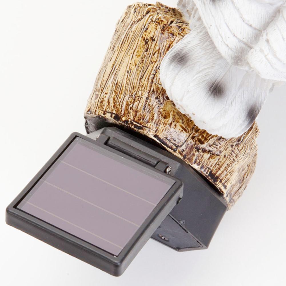 Light Night Solar LED Powered Lawn Lamp Garden Yard Decor Outdoor Shape Owl