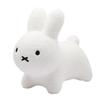 Ides Bruna Bonbon Fuwamoko Rabbit White Plush Balloon Toy for Ages Indoor Playground Toy for Birthday Includes Air Pump [Official] Ride-on 3+,