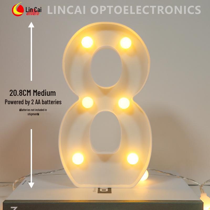 LED Alphabet Light Signs for 'Marry Me' Proposals and Birthdays – 26 Luminous Letters