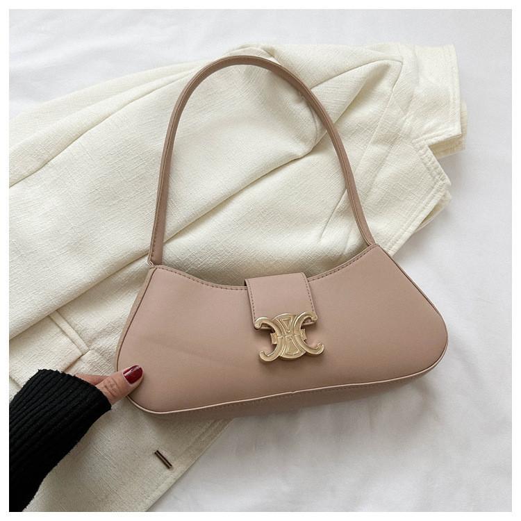 Trendy Street Style Pu Shoulder Bag Candy Color Crossbody Bag For Women 2023 Winter