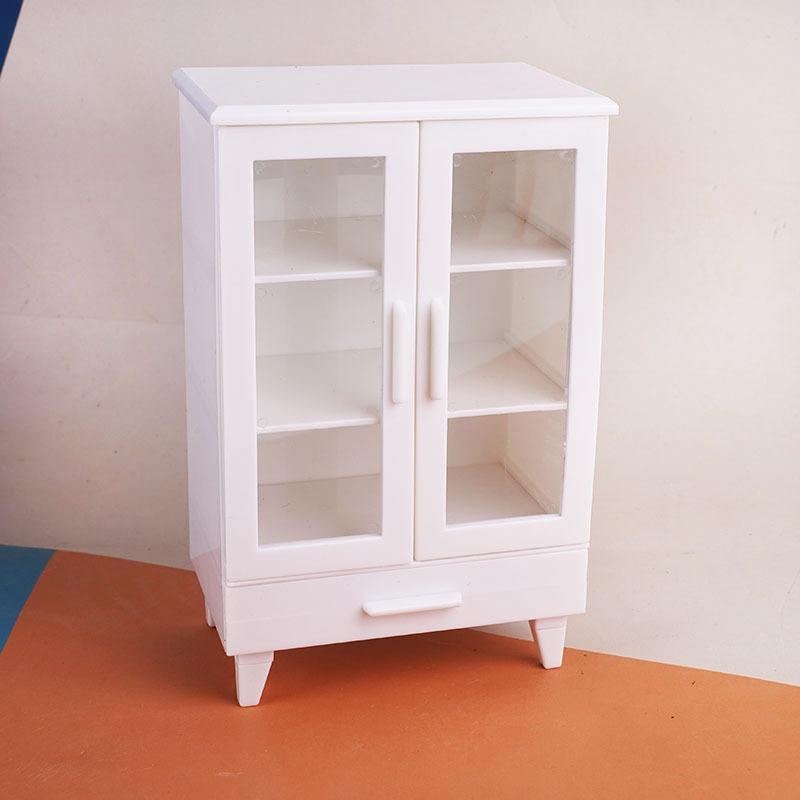 1 Set 1:12 Mini Food Pretend Play Accessores Toy Dollhouse Furniture Model Kitchen Play Kit Miniature Rice Cookers Cabinet