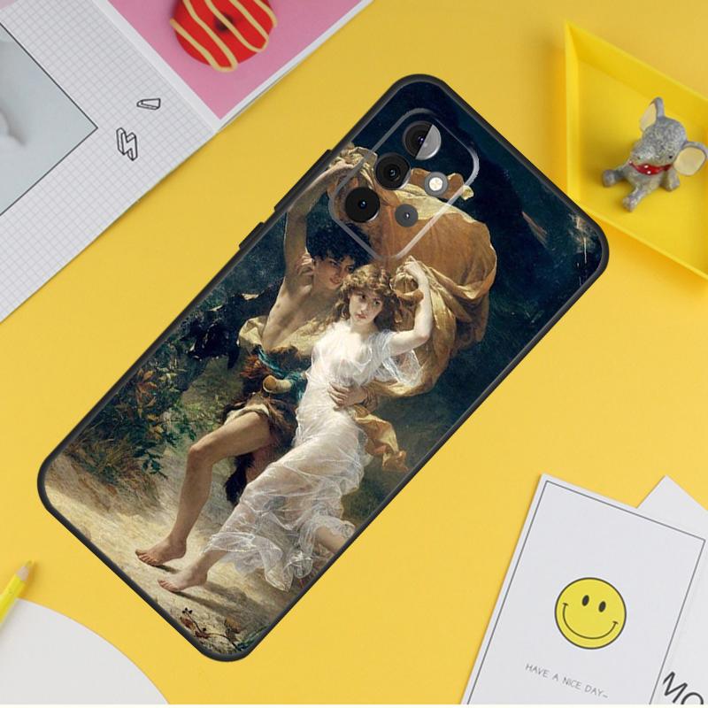 Renaissance Art Paint Cover For Samsung Galaxy A34 A35 A14 A15 A25 A53 A33 A13 A52 A32 A12 A51 A71 A54 A55 Case