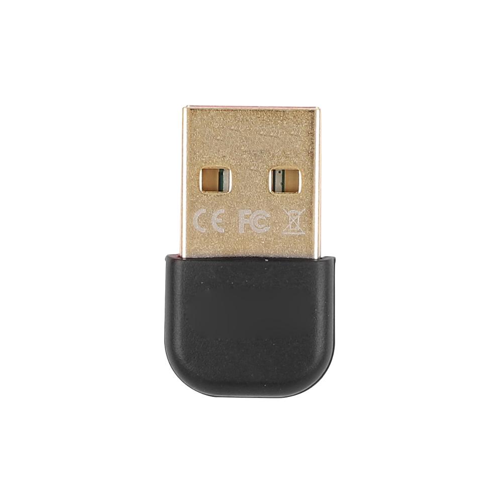 BTA 403 CSR8510 Chip Double Gold Plated USB 3Mbps Bluetooth Adapter for Mobile Phone Tablet(Black )