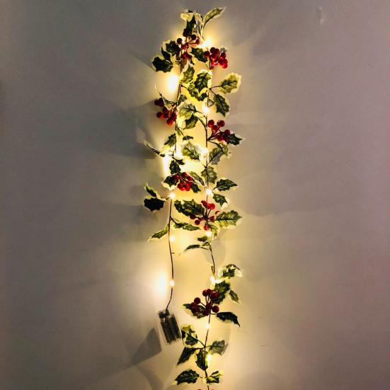 

String Light Eye-catching Waterproof Plastic Xmas Tree Hanging LED Light for Home