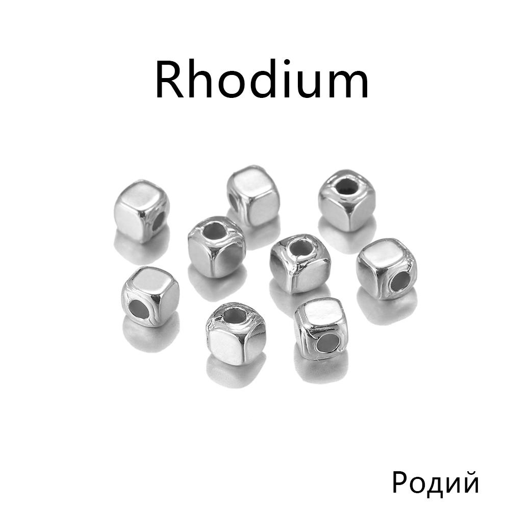 Acrylic CCB Plastic Square Cuboid Seed Beads Bulk Loose Spacer Beads For DIY Bracelet Findings Jewelry Making Supplies