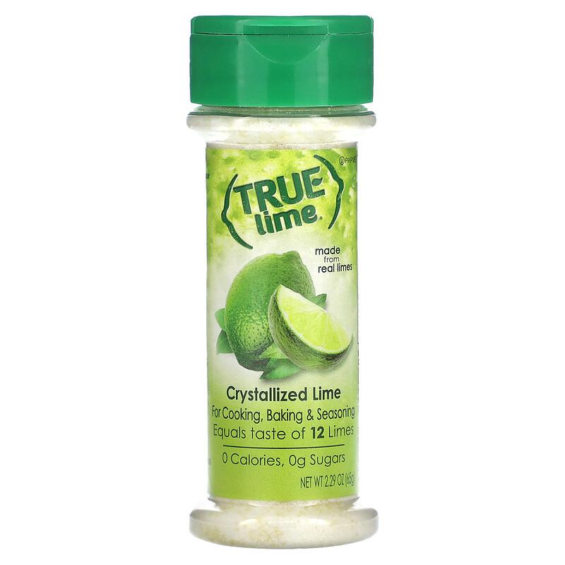 True Lime, Crystallized Lime, 2.29 Oz (65 G)