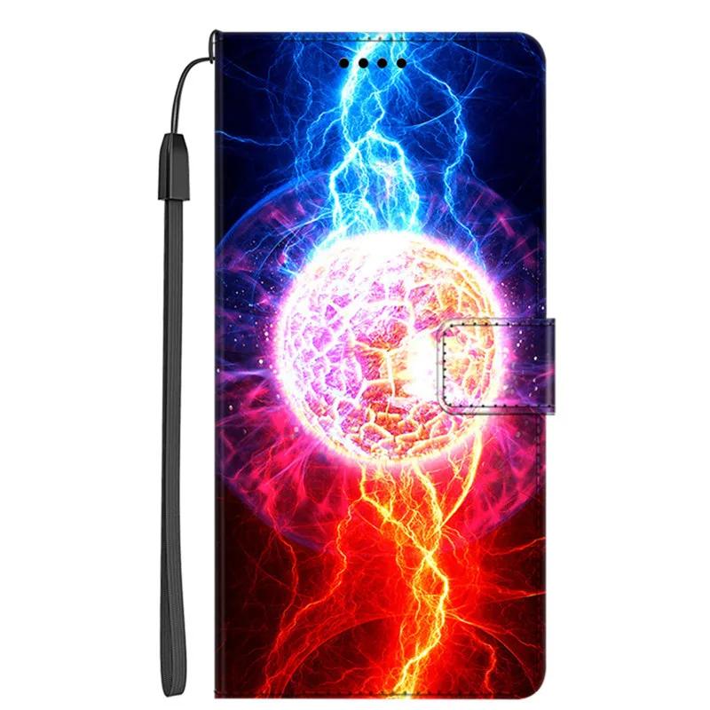 For Motorola Edge 60 Pro Case Magnet Leather Book Cover Flip Wallet Case For Moto Edge 50 Neo S50 G05 G24 Power Phone Case Funda