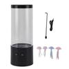 Quallenlampe Lebensechte Dekorative Quallen-Aquarium Tischlampe USB LED Buntes Nachtlicht für das Nachttisch