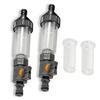 2 Pcs Water Filters Motorhome Water Filters With Replacement Filters With Regulating Valves RV Water Filter Equipment