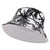 Fresh Latest Brand New Sunscreen Hat Travel Outdoor Fisherman Bucket Panama Print Leaf Neutral Gender Women  Men For Hats Caps