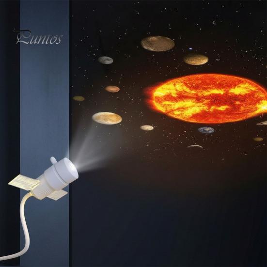 Dorm Room Decor 2 in 1 Star Projector Night Light, USB Space Nebula Lamp with 360 Projection for Nursery Degree Rotating Film, Car Interior