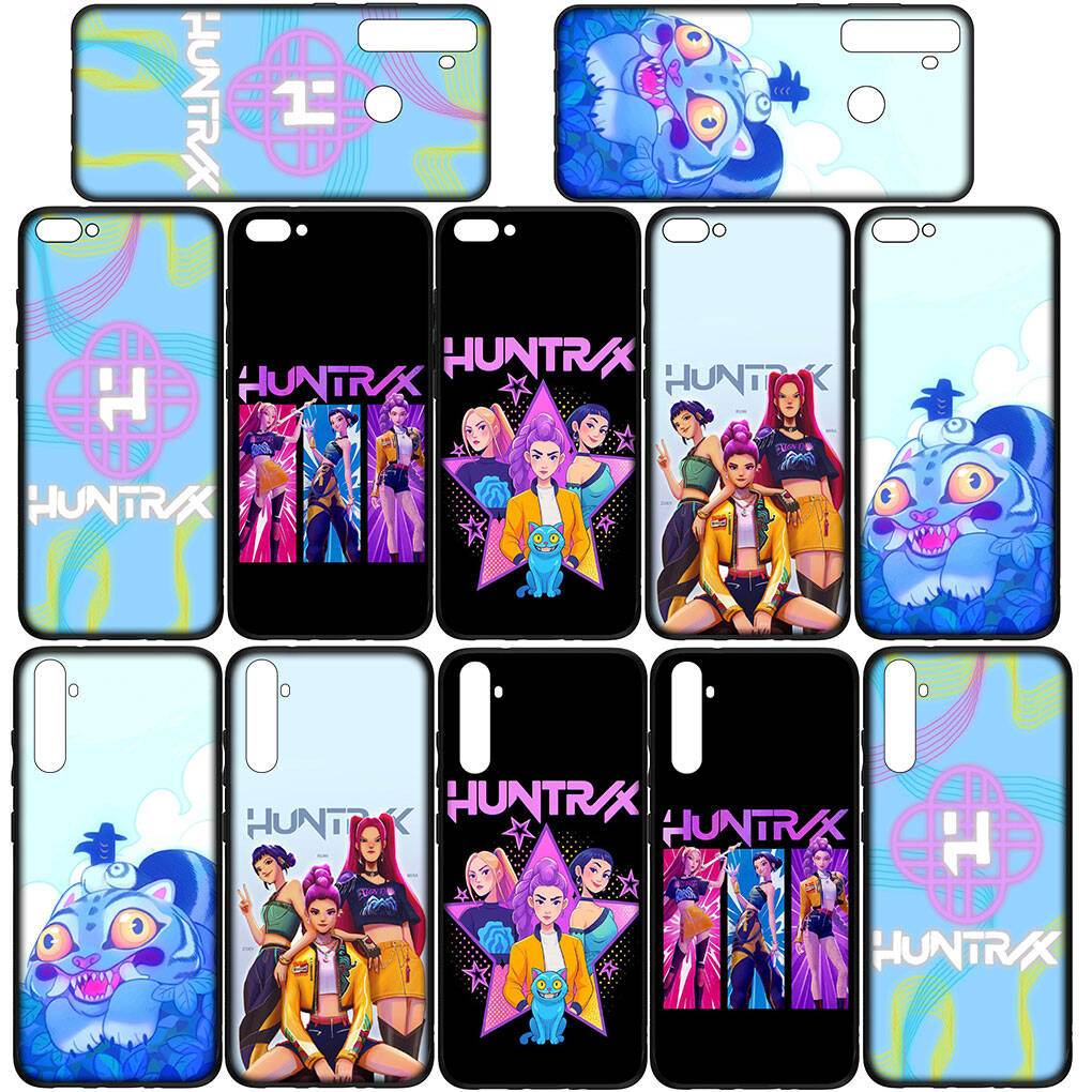 Handyhülle für iPhone 17 16 15 Plus X Huawei P30 P20 Lite Redmi Note 14 12 11 13 Pro Max OPPO A60 A80 A40 Rumi Mira KPop Zoey Dämon Tigerjäger Hülle