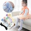Newborn Baby Girls Socks for Kids Toddlers Girls Big Bow Knot Knee High Long Soft Cotton Summer Children Mesh Socks