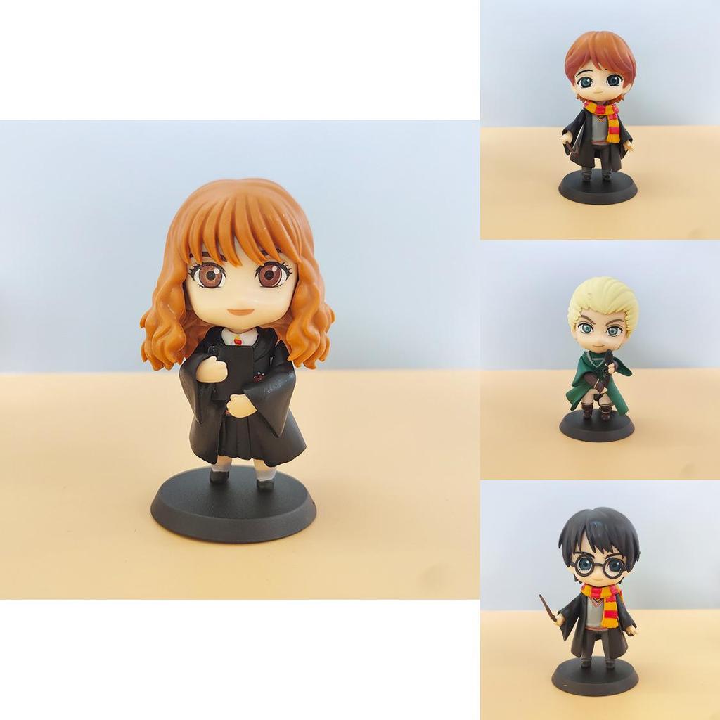 Exquisite 5pcs Harry Potter Characters Doll Set Featuring Hermione Potter And Ron For Collectors