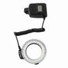 Portable LED Ring Flash Battery Operated Fill Light with Color Filters Adapter Photography