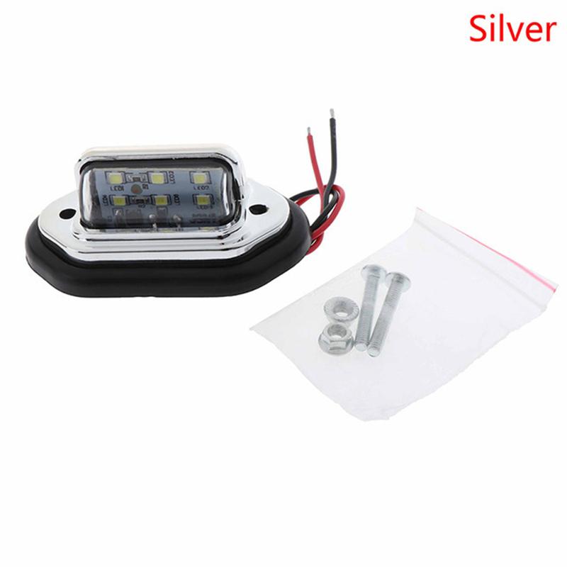 License Plate Light Motorcycle LED Car Truck LED Lights 12V/24V Bus Trailer Tail Lamp Side Bulb Signal Light for Bnw Nissan