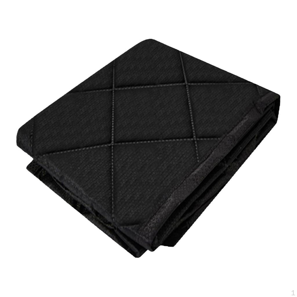 Fireplace Cover Convenient Stop Heat Loss Versatile Stopper Blanket for Iron Frame Indoor