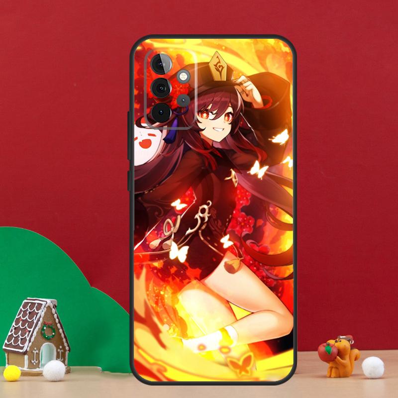 Hu Tao Genshin Impact Case For Samsung Galaxy A17 A06 A16 A56 A36 A54 A34 A14 A52 A32 A13 A23 A33 A53 A15 A35 A55