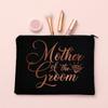 Team Bride Makeup Bag Bachelorette Party Cosmetic Bags Purse Bridesmaid Toiletries Organizer Pouch Wedding Bride Shower Gifts