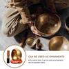 Nepalese Singing Bowl Set - Hand-Hammered Tibetan Sound Bowl for Meditation, Yoga, Chakra Healing, Zen - Includes Striker & Cushion Carry Bag